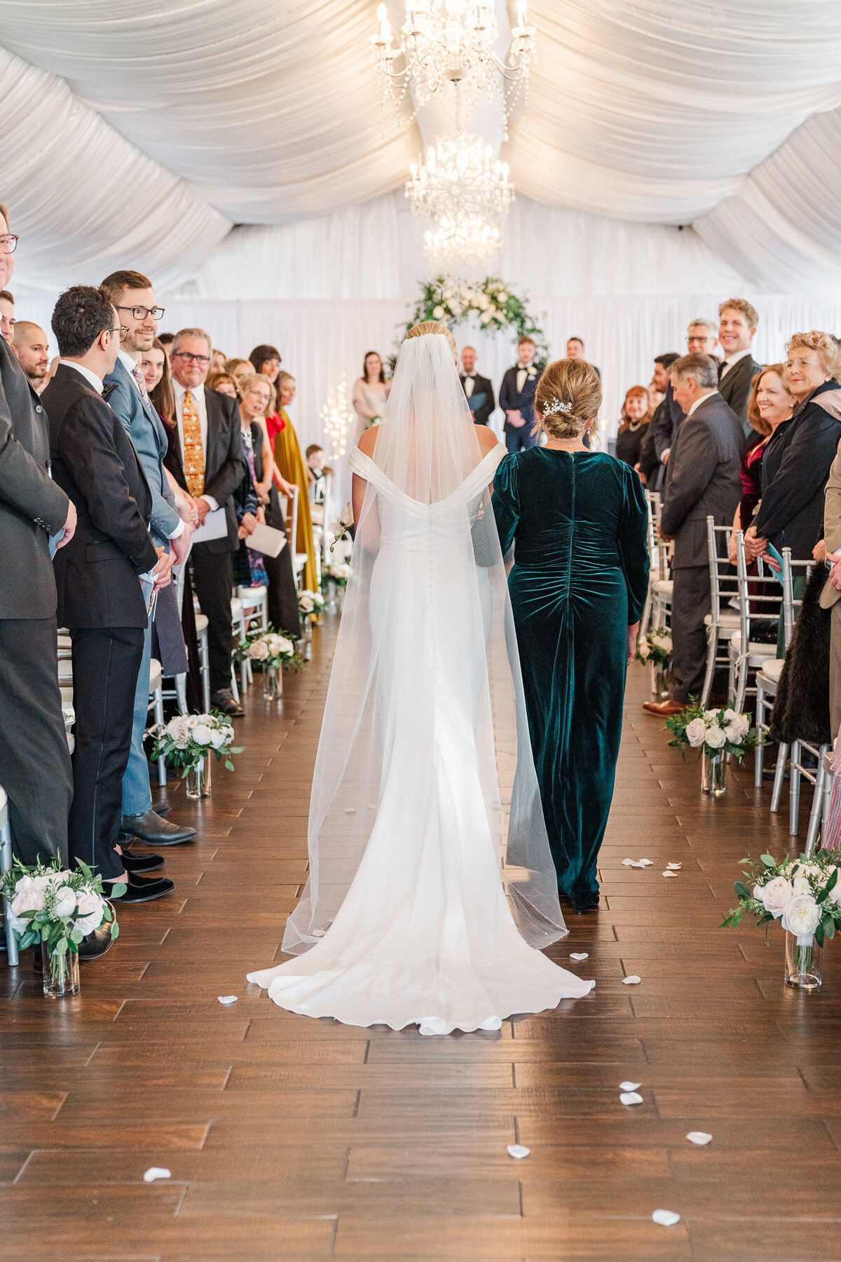Wellshire Denver Colorado Classic Winter Wedding Elena Spraguer Photography 0083