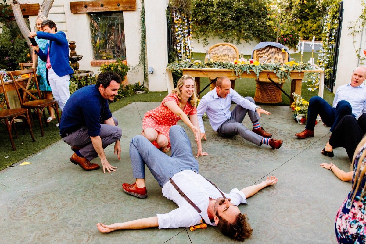 dance floor wedding photographer in socal