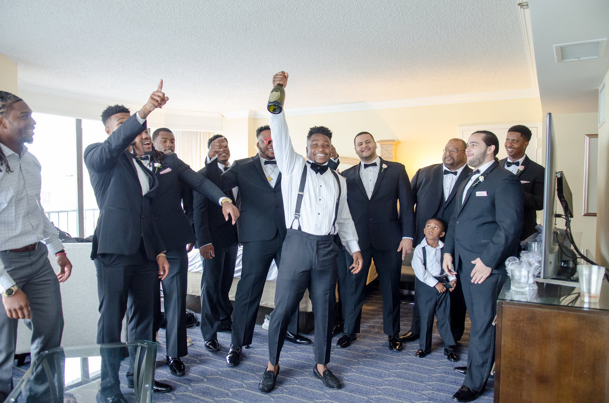 NFL Miami Dolphins Brandon Radcliff ShaKyra Radcliff Briza on the Bay Wedding Andrea Arostegui Photography-71