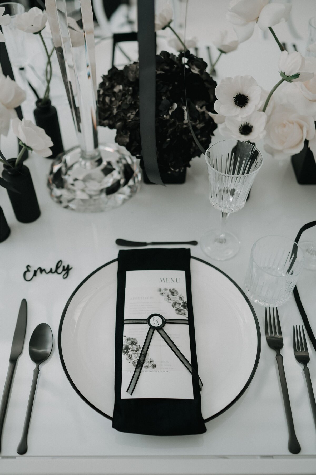 Monochrome matrimony style shoot 10