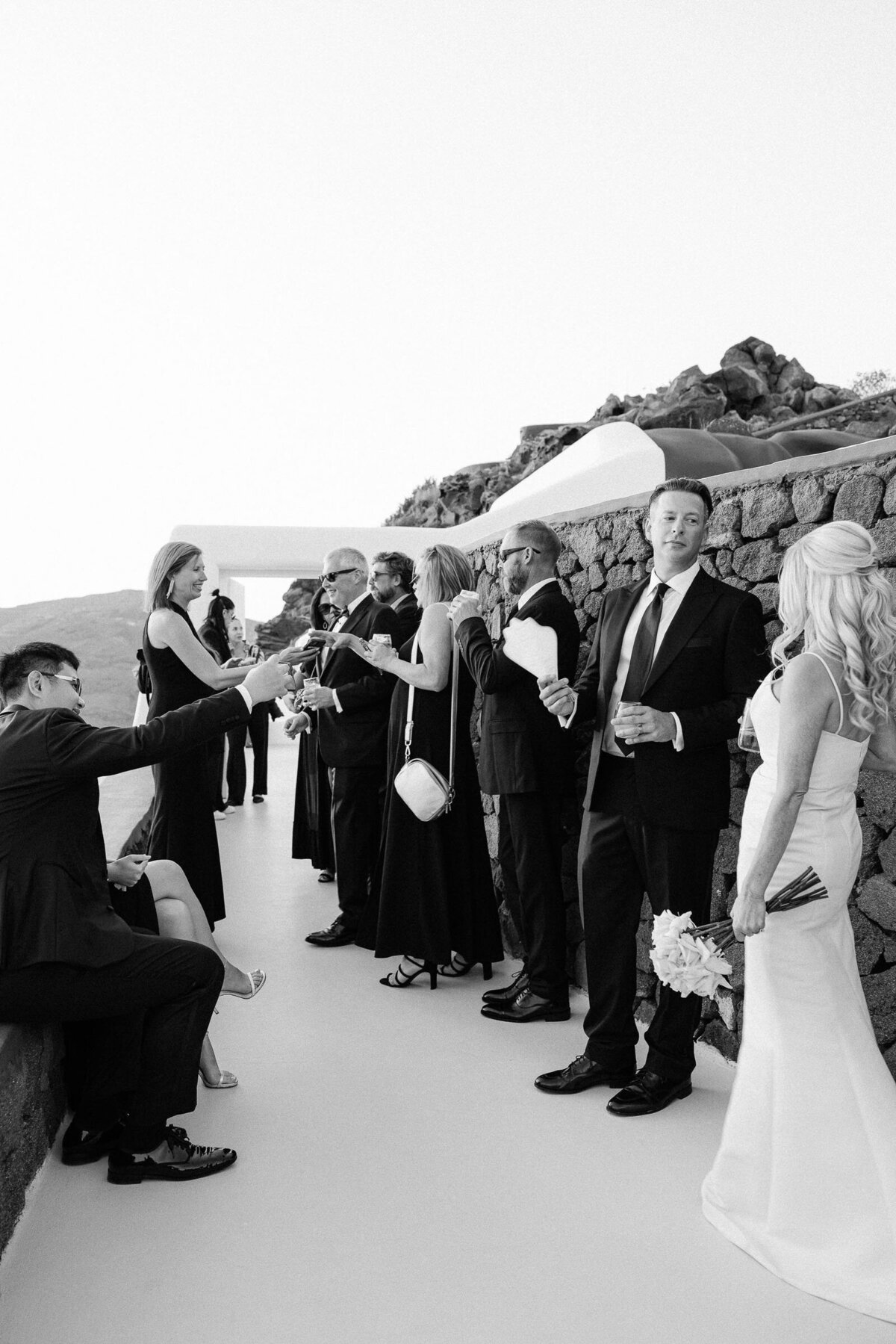 wedding in santorini greece aenaon hotel 63