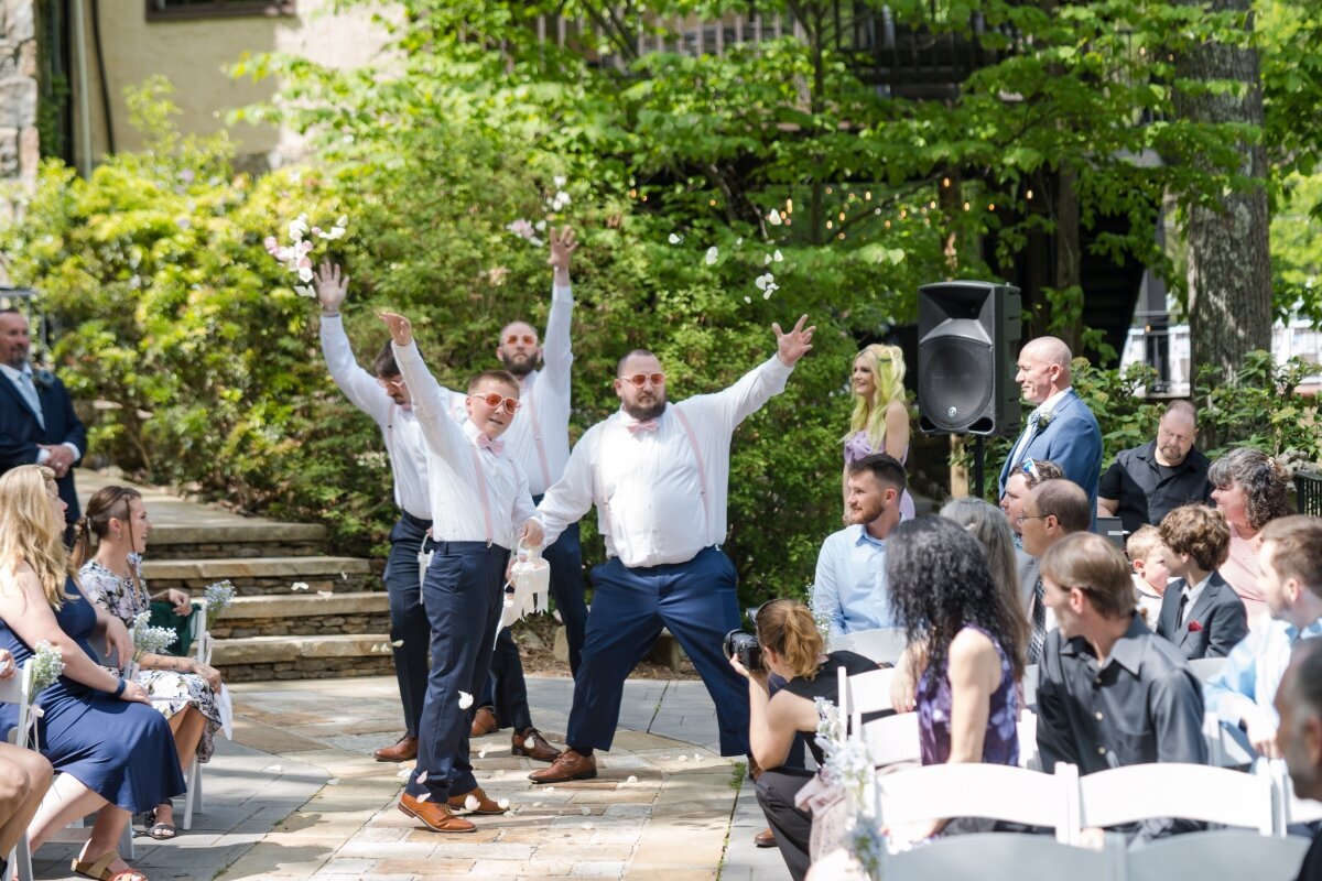 flower bros wedding day