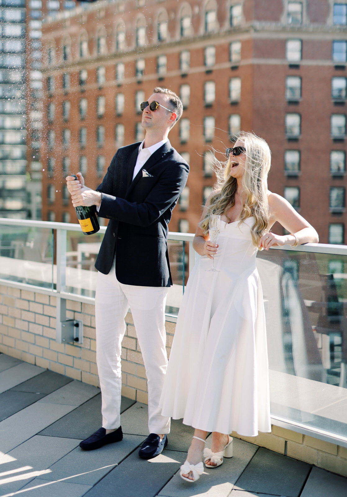 Chic New York City Engagement Session 6