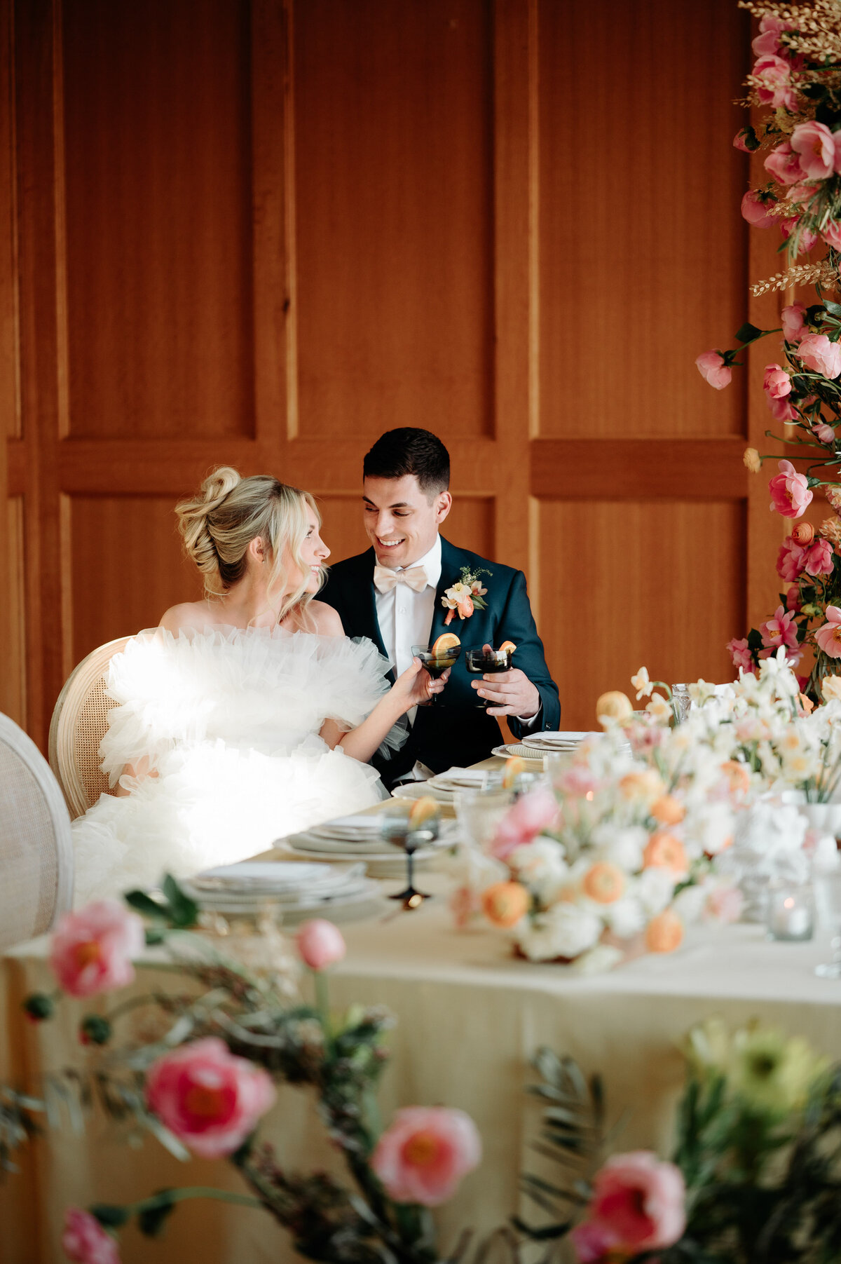 Fluffy Sunset Citrus Palette Pier 290 wedding lake geneva-62