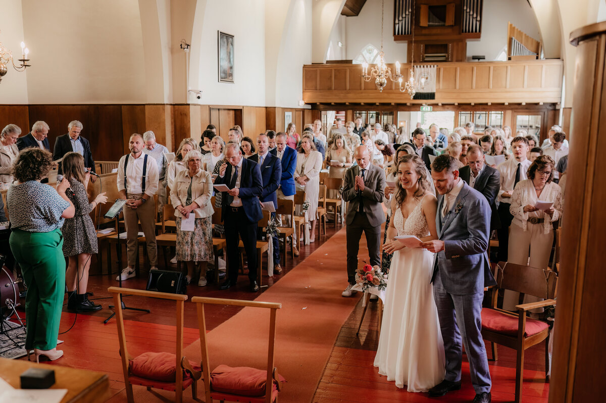 Pure Liefde Fotografie - Wilco & Marriët - Kerkdienst-170