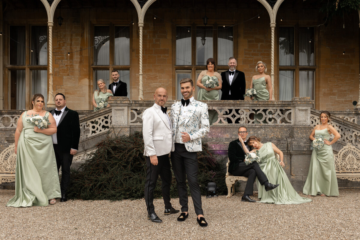 Group photo at Orchardleigh Estate