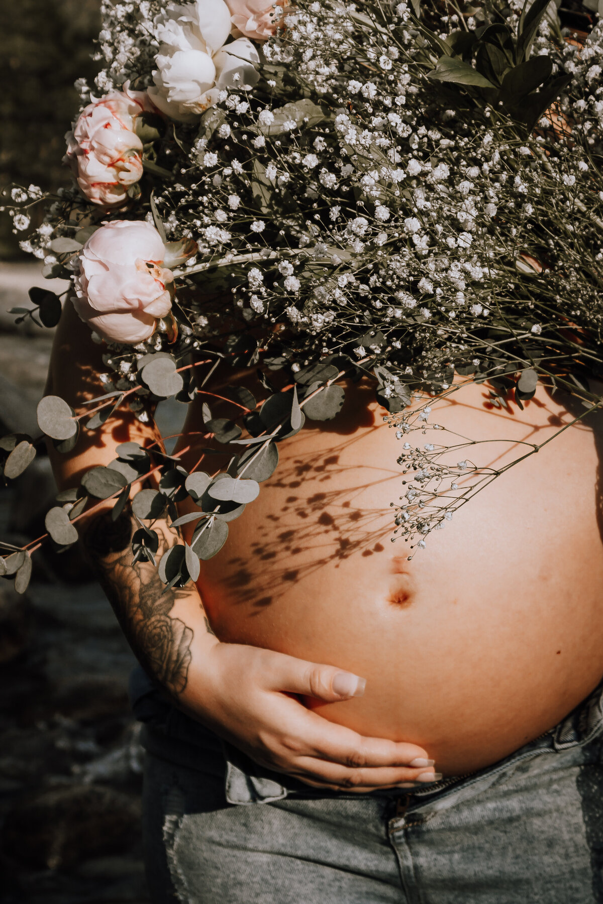 Maternity session at Alouette Lake