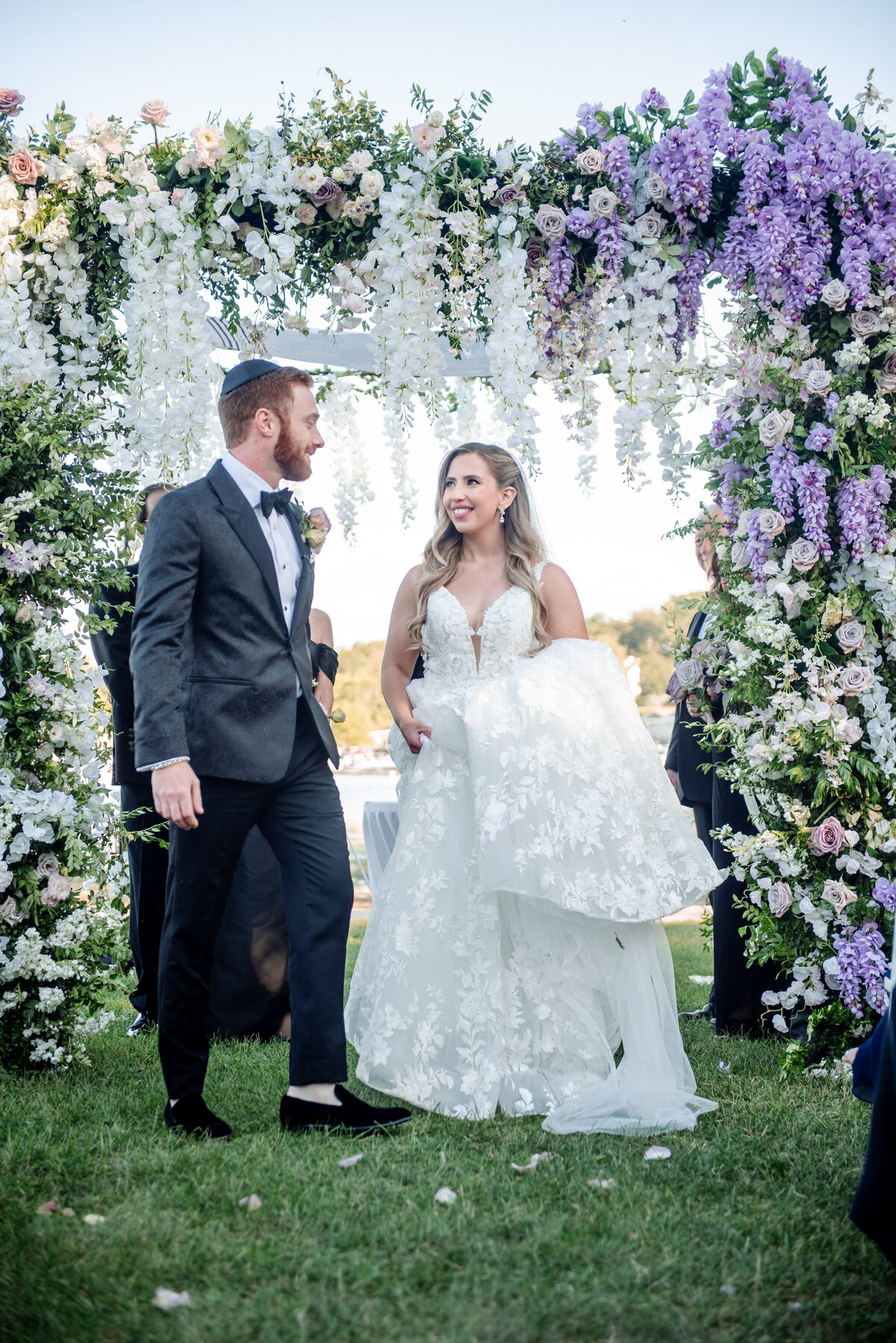 lavender enchanted garden Abbey wedding lake geneva-46