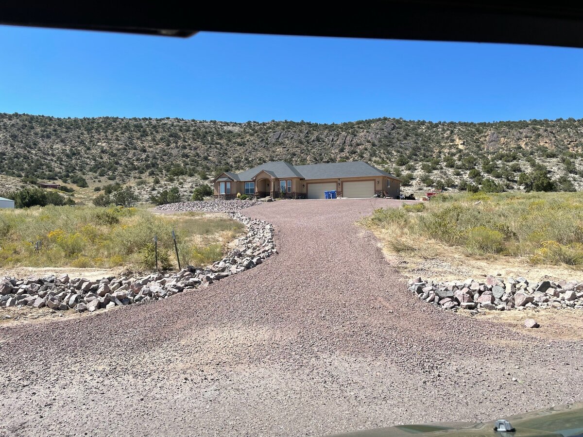 Recent riprap installation project in Cañon City.