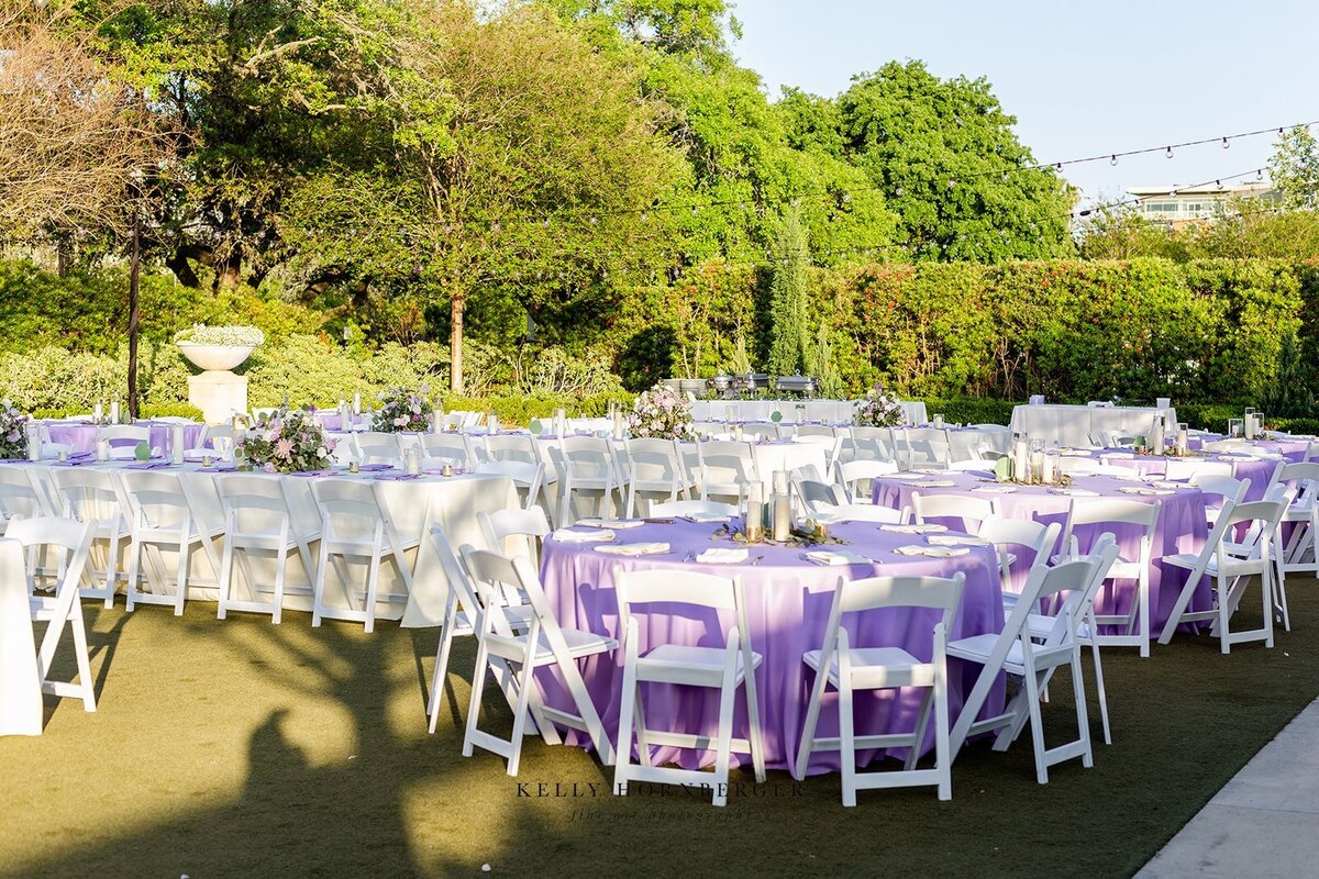 houston wedding planner - Lillie Jane Designs - McGovern Centennial Gardens lavender sage wedding15
