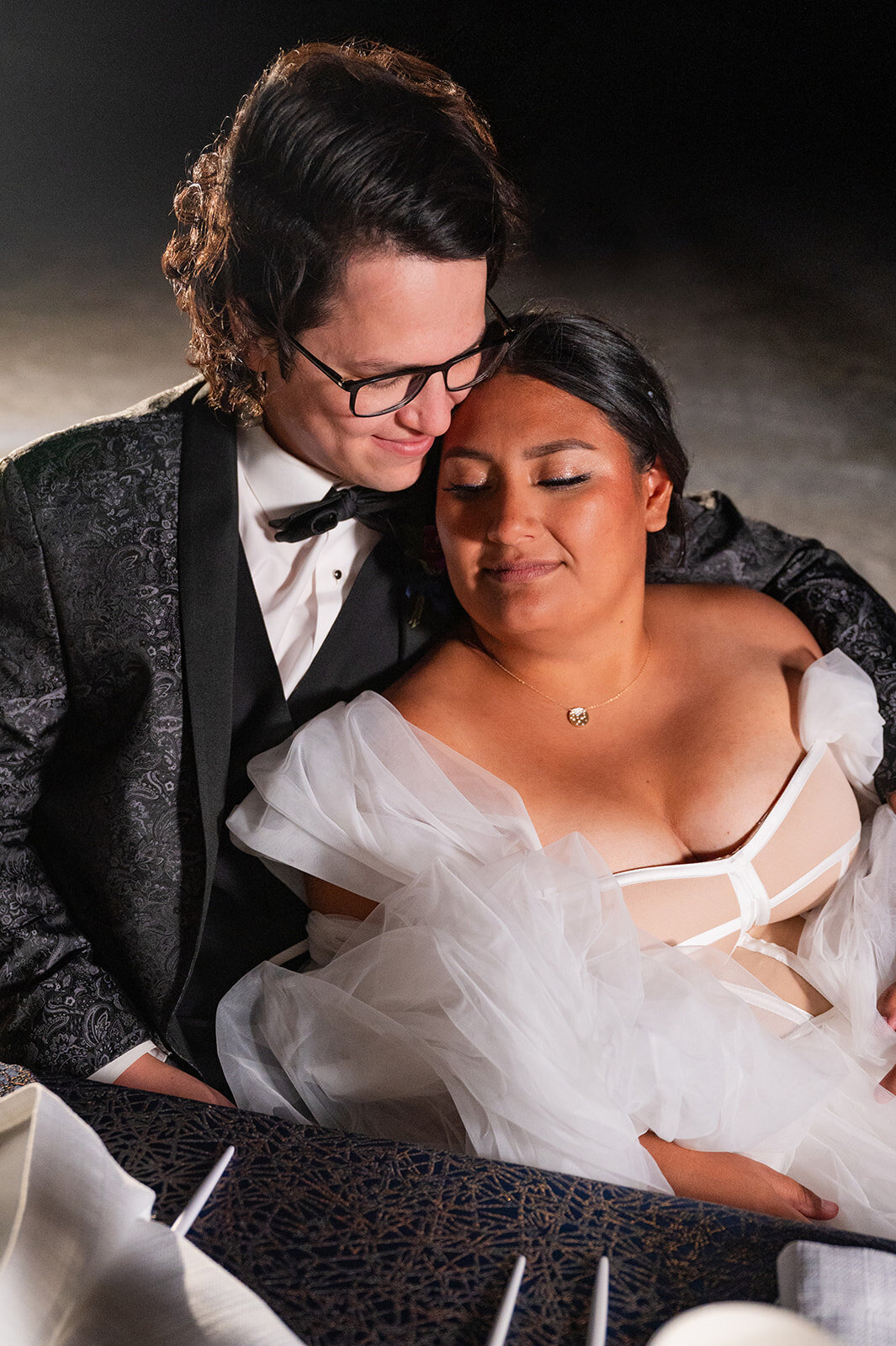 Milky Way Wedding at the Bonneville Salt Flats_217