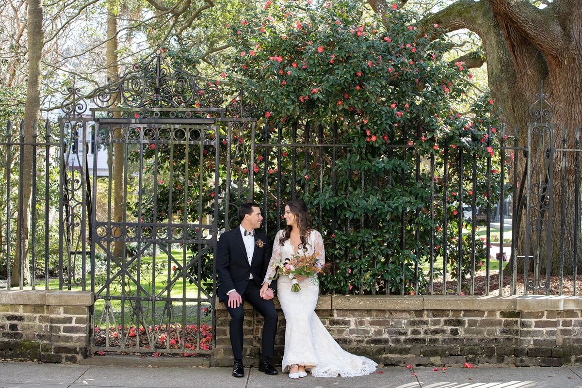 Outdoor wedding in Charleston, South Carolina