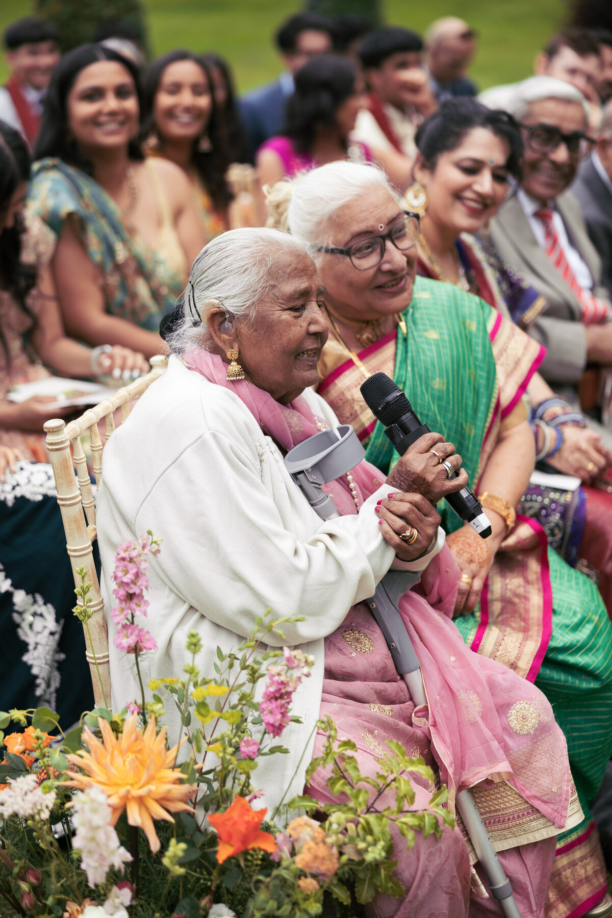 Indian wedding ceremony at Sezincote
