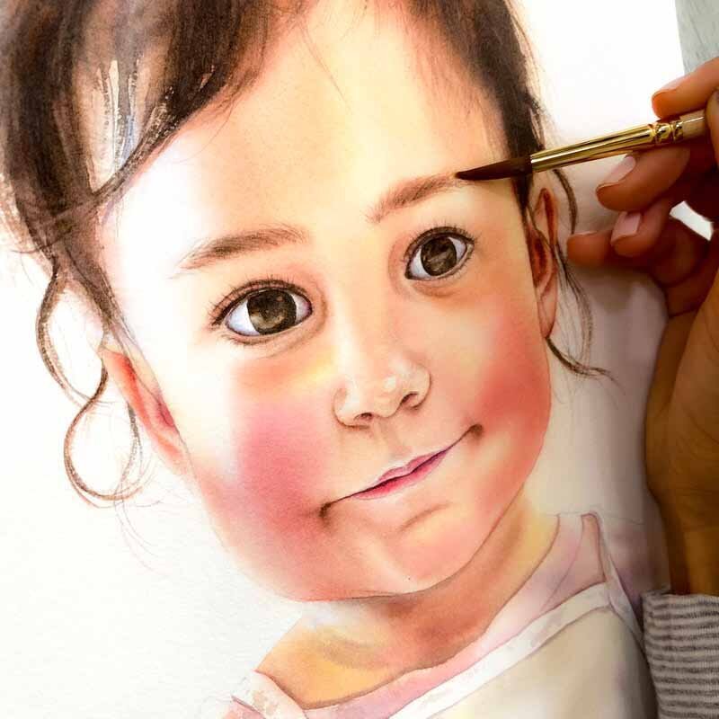 baby-portrait-watercolor