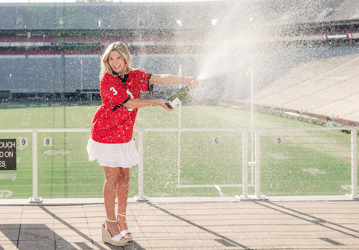 best uga photographer for seniors graduation arches photos 1