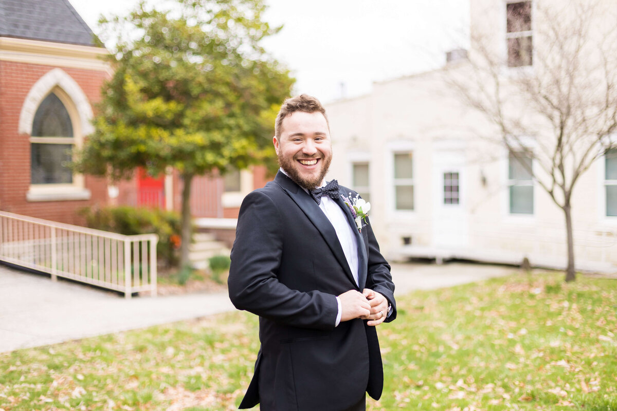 Groom at  The Gatsby in Shelbyville,KY
