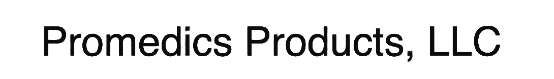 Logo of Promedics Products, a trusted product branding photography client of Shannon Kathleen Photography in Minneapolis–St. Paul.