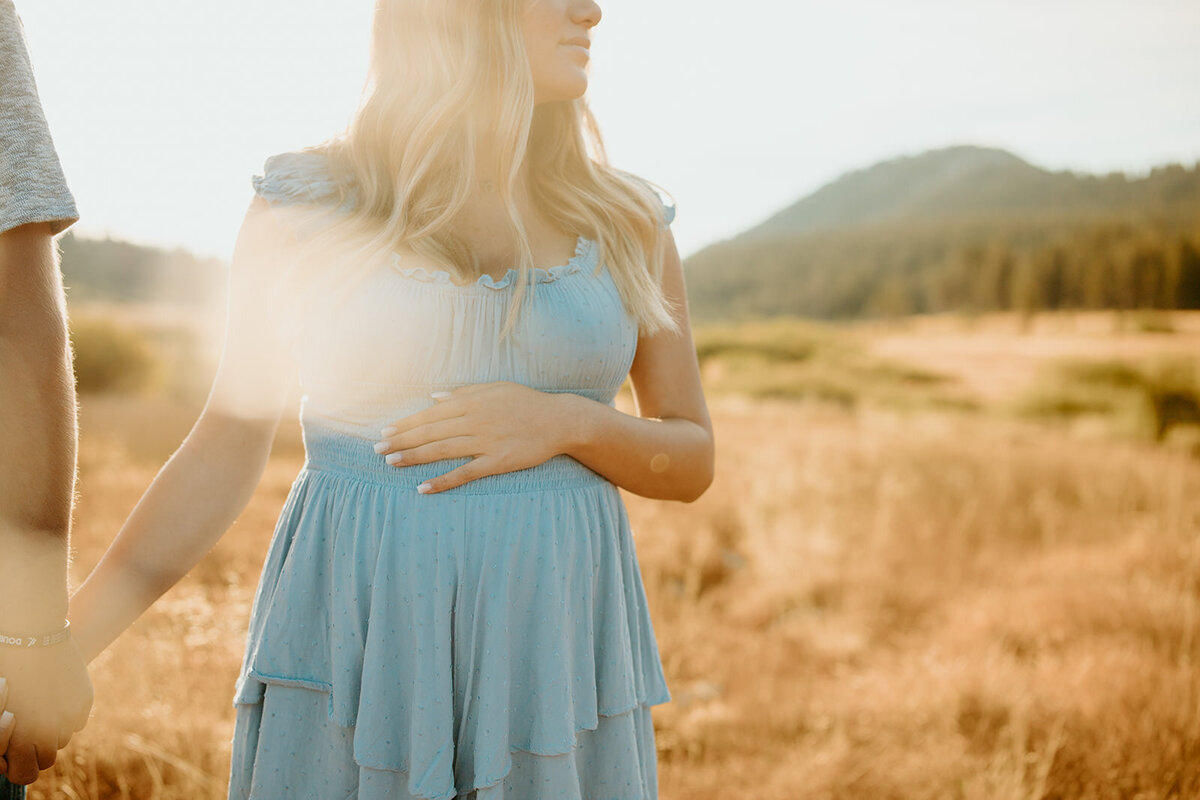 Sunrise Maternity Session at Tahoe Meadows_ Lake Tahoe - McKenna Payne Photography-117