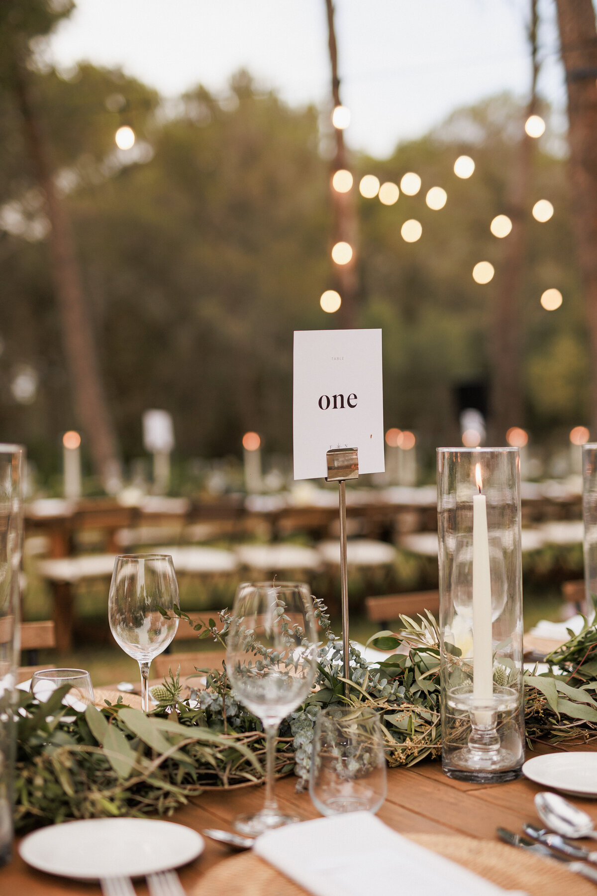 Tables in the banquet