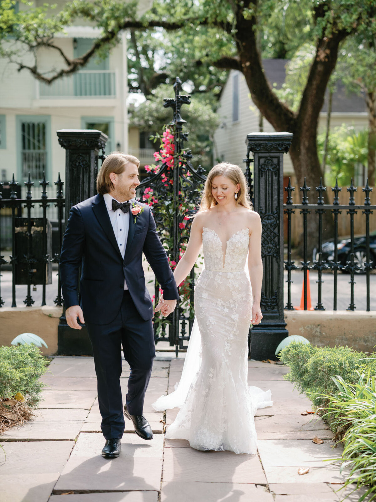 Stephanie and Jacob's colorful Derbes Mansion Wedding