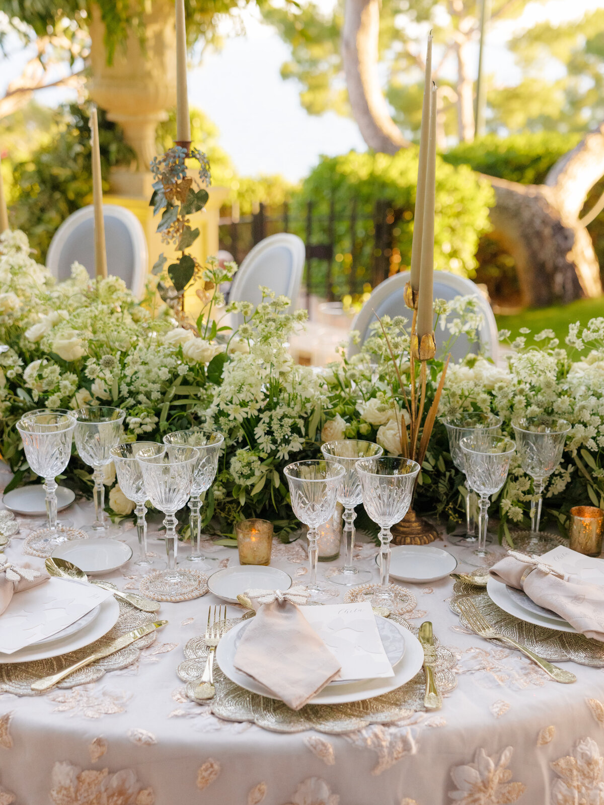 Tableware, elegant and chic decoration at le Grand Hôtel du Cap Ferrat, A Four Seasons Hotel