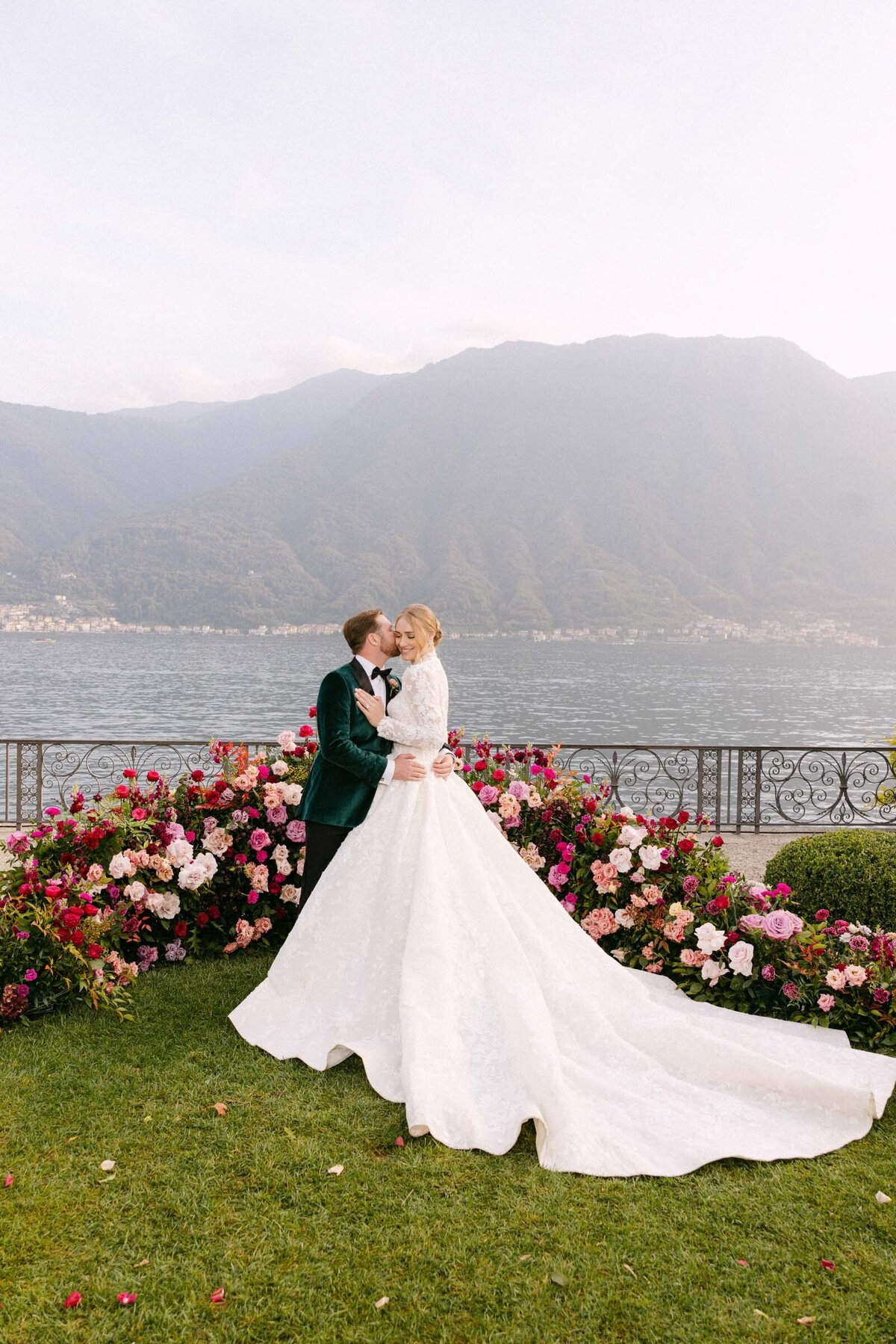 Villa Balbiano Lake Como Wedding 141
