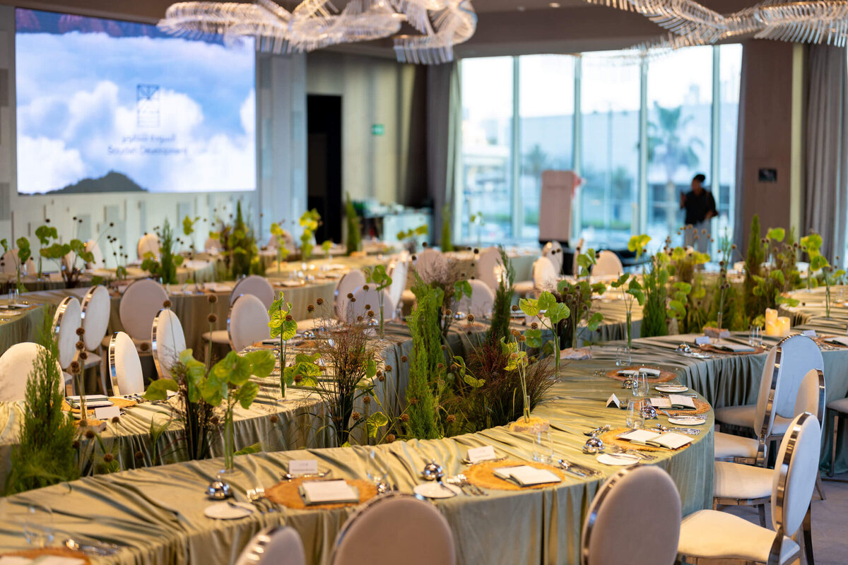 Innovative brand experience strategy with luxury event table design