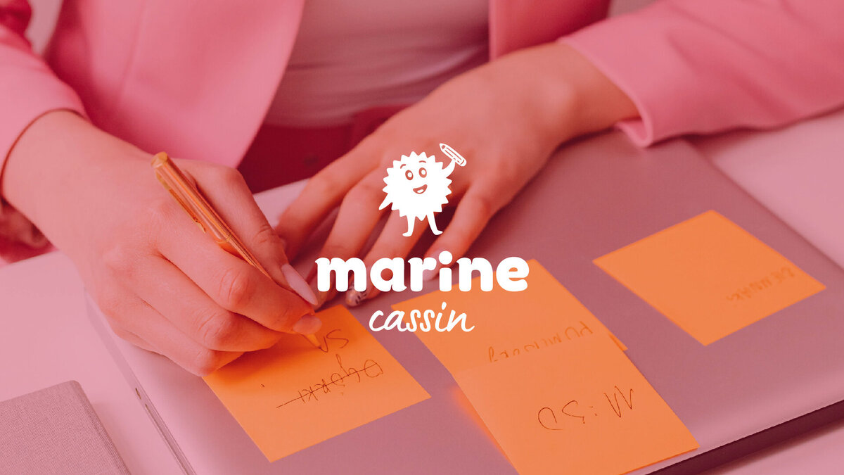 Logo réalisé pour Marine Cassin