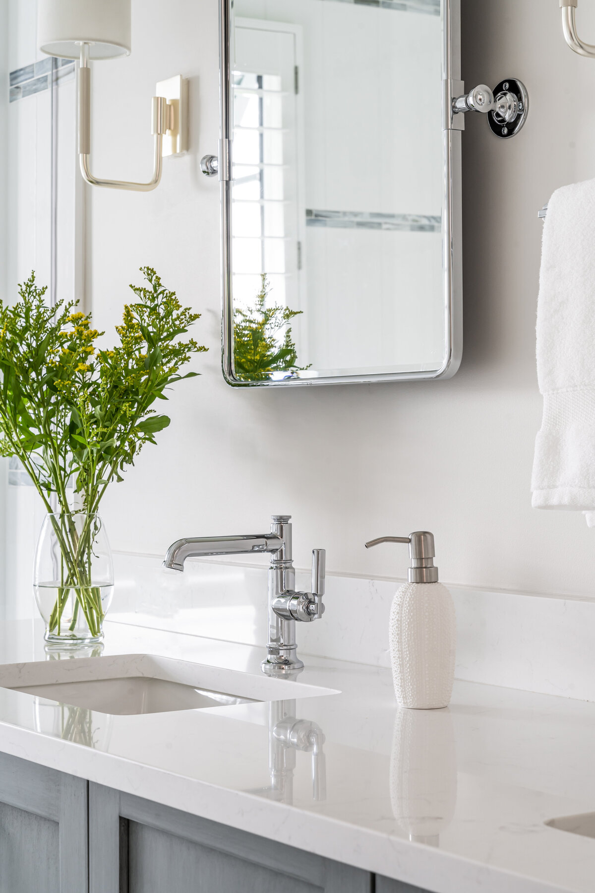 Guest Bathroom plumbing fixture detail