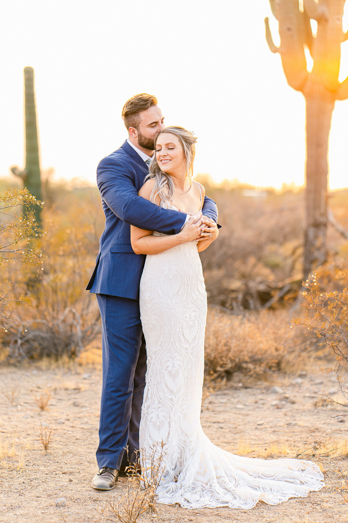 Intimate Desert Wedding In The Superstition Mountain - Phoenix Wedding Photographer - Atlas Rose Photography AZ02