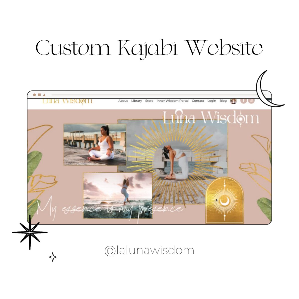 Custom Kajabi Website