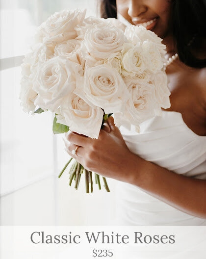 Classic White Roses