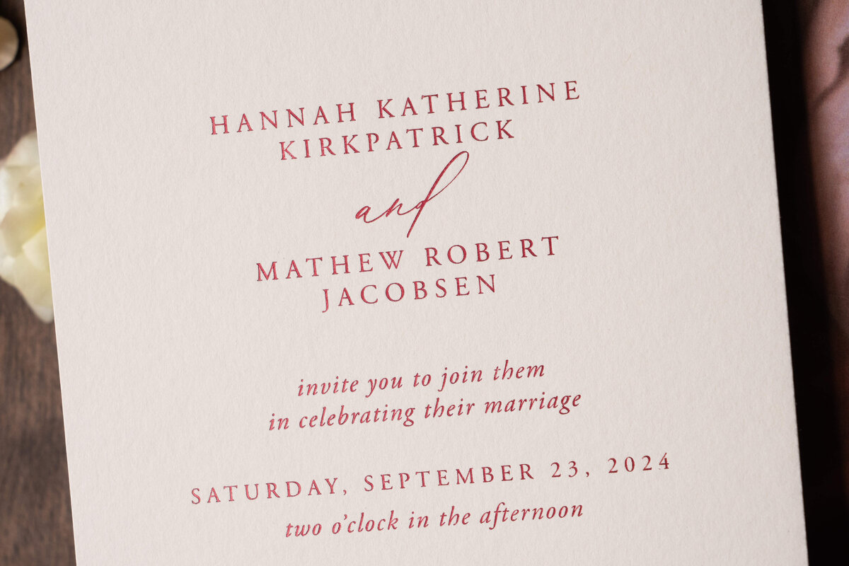 red-foil-stamped-custom-wedding-invitation
