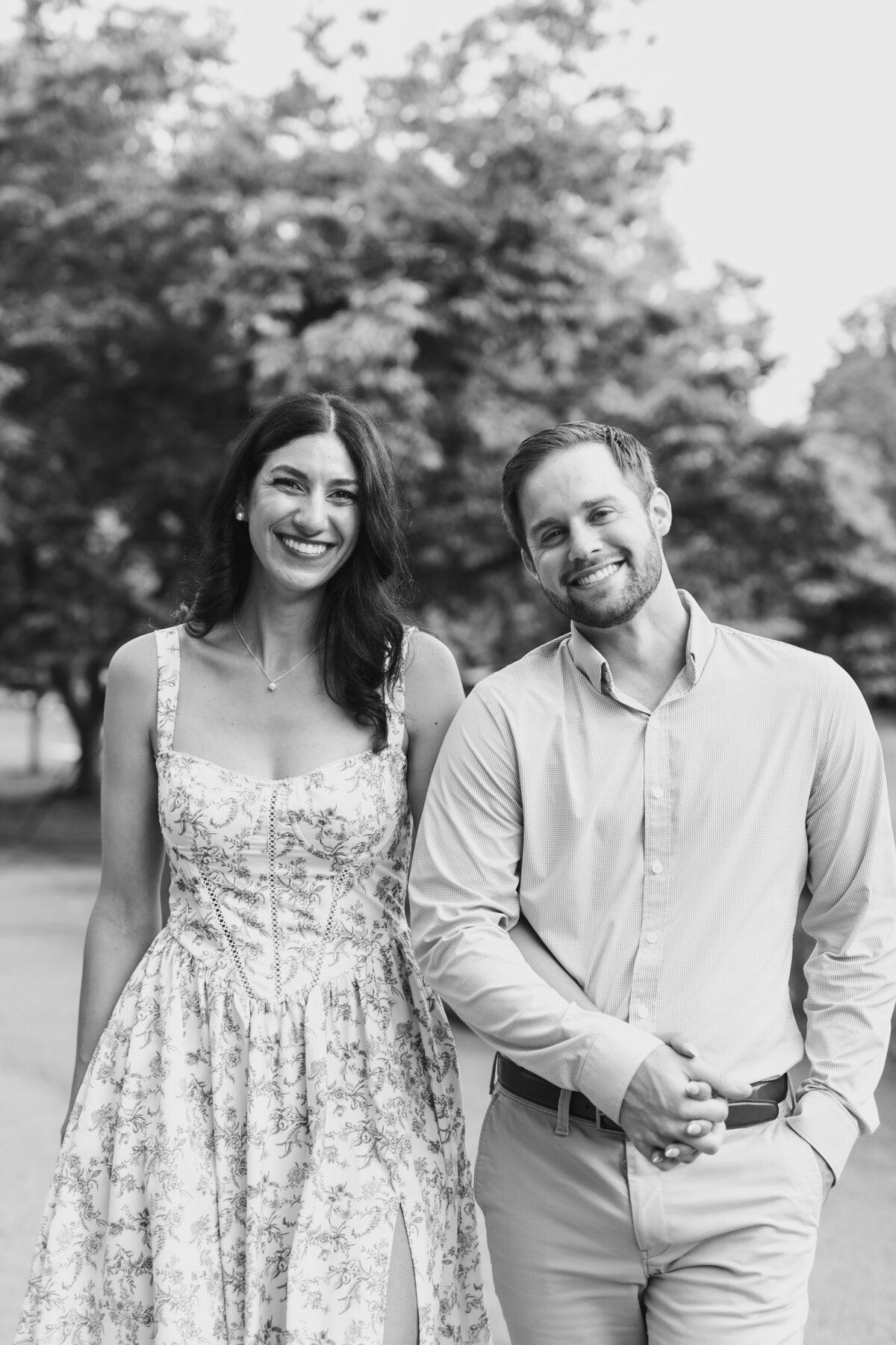 Crystal & Ryan | Spring Engagement at Centennial Park