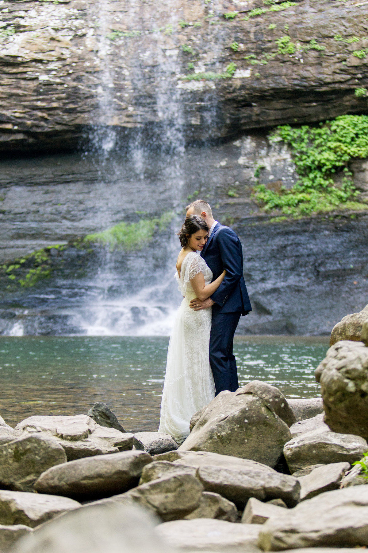 Romantic bride and groom photos captured by destination elopement photographer Rebecca Cerasani