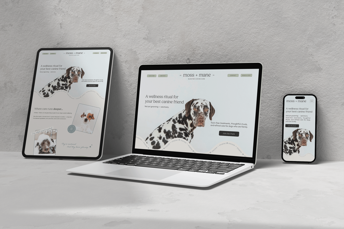 moss and mane web mock up