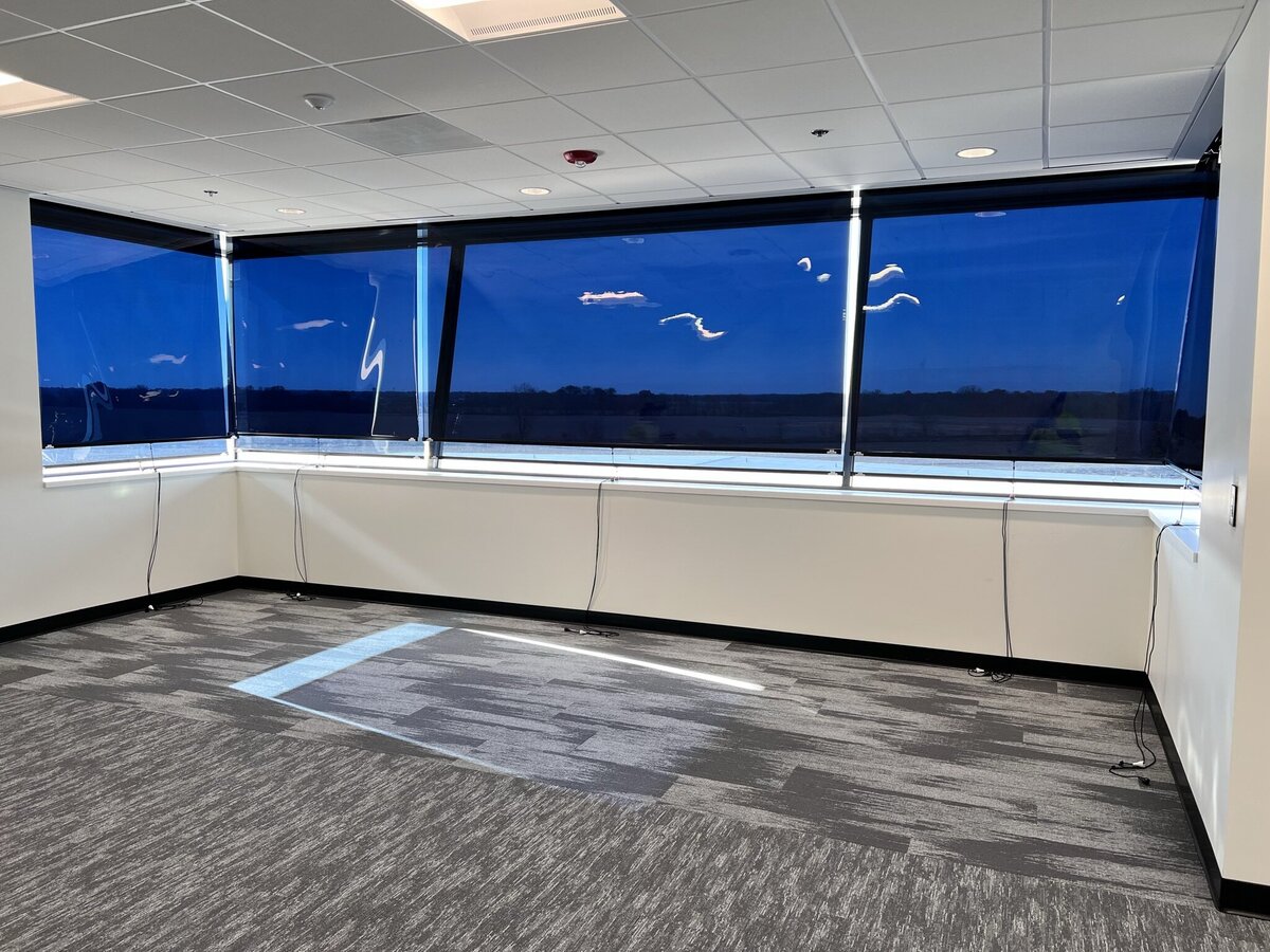 Custom commercial shades