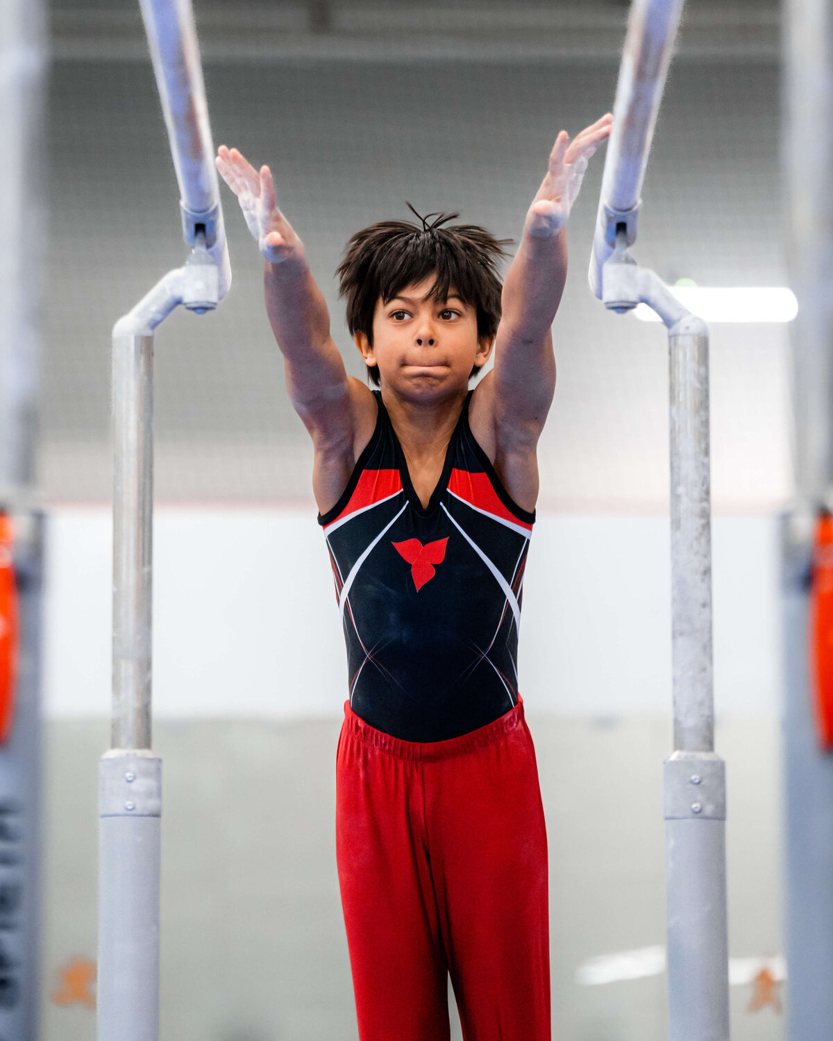 Photo by Luke O'Geil taken at the 2023 inaugural Grizzly Classic men's artistic gymnastics competitionA1_01280