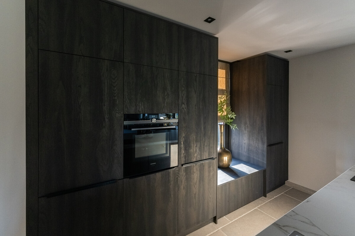 Keuken en interieur donker modern marmer (11)