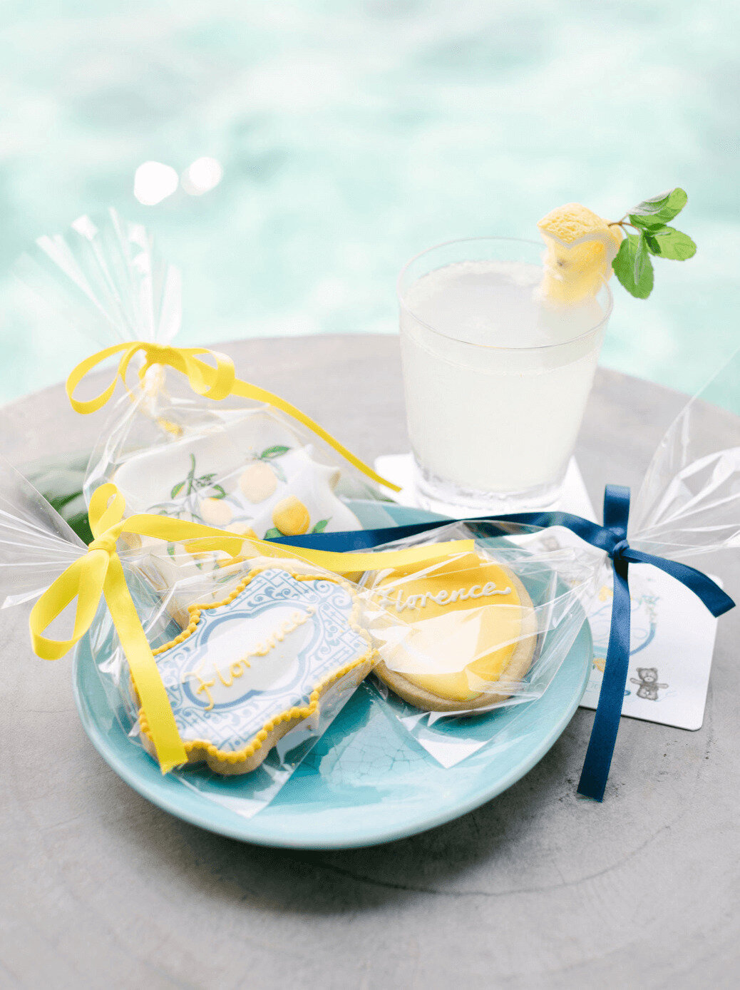 Maldives Wedding Cookies