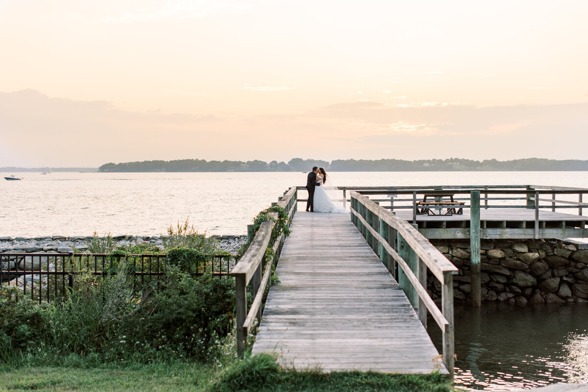 Blithewold Mansion Romantic and Timeless Summer Wedding
