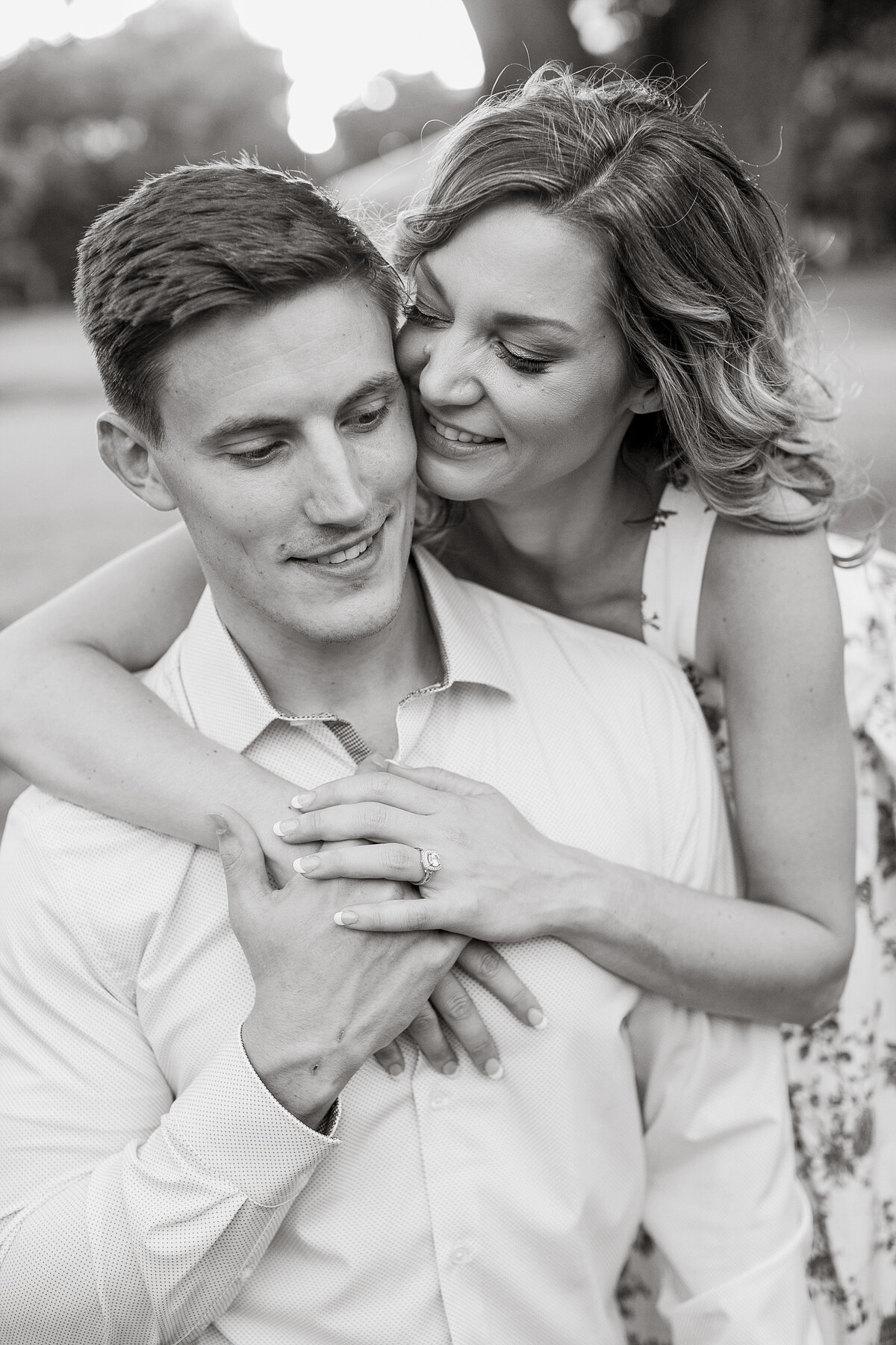 Dallas skyline engagement photos Hampton Morrow 0027