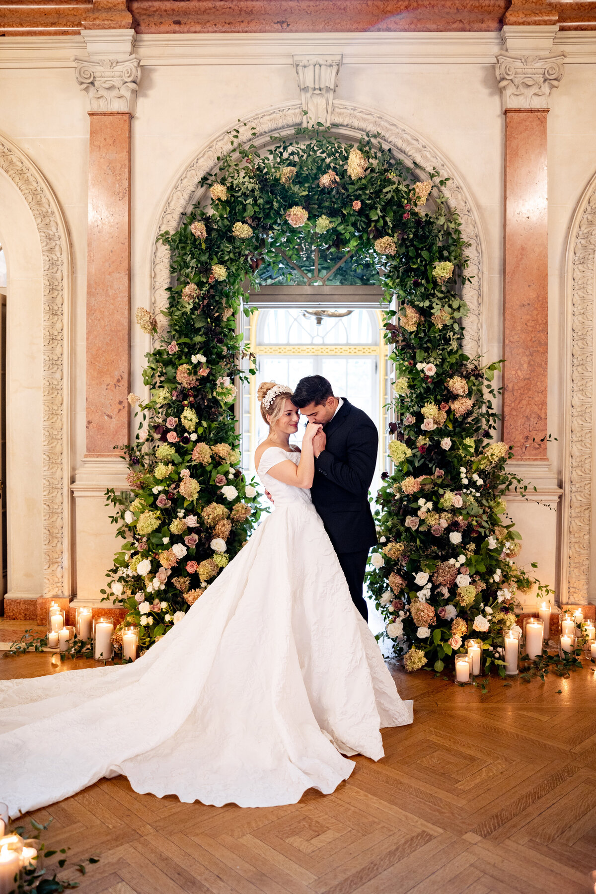 Larz Anderson House Wedding Luxury DC Wedding Day  - Haley Day Photo H+R-120