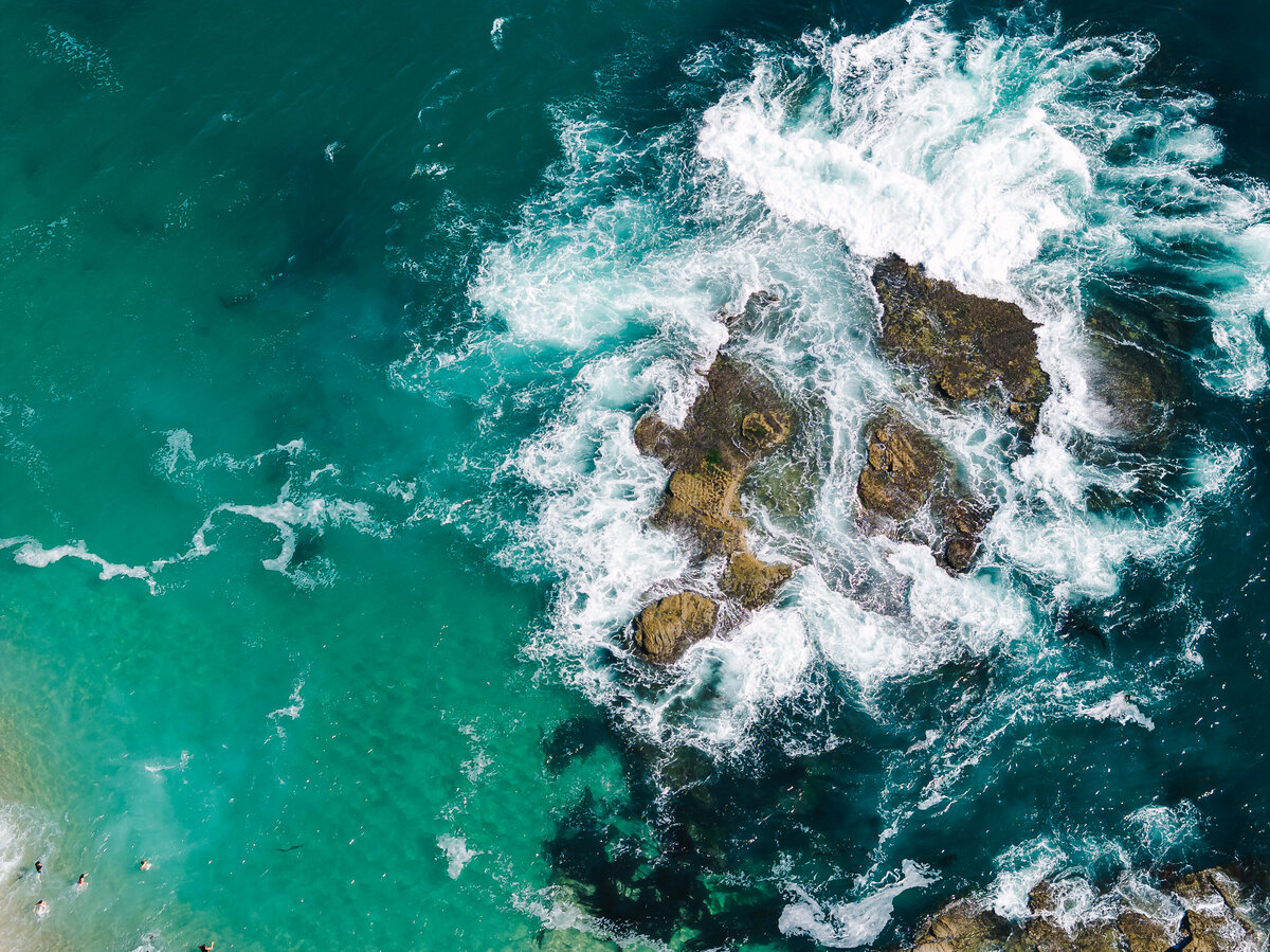 Meagan + Ian Wedding Sneak Peeks DRONE-1
