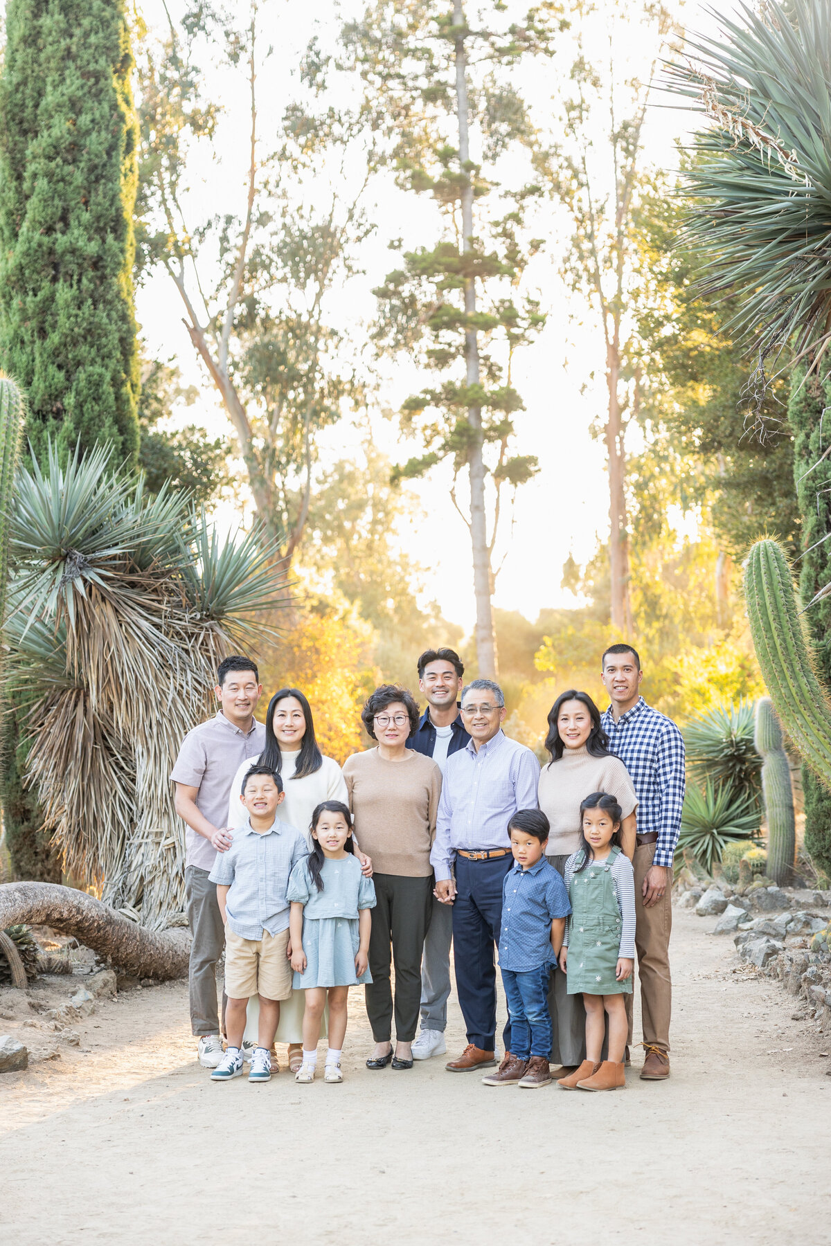 Arizona Cactus Garden Family Session