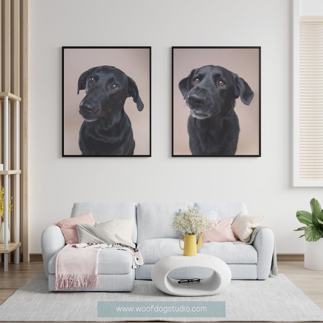 Beige Modern Background Wall Art Frame Mockup Instagram Post