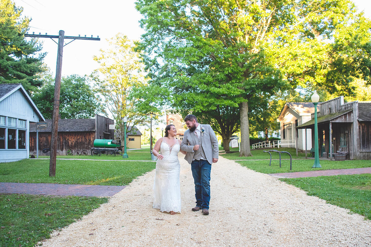 Midway Village Wedding