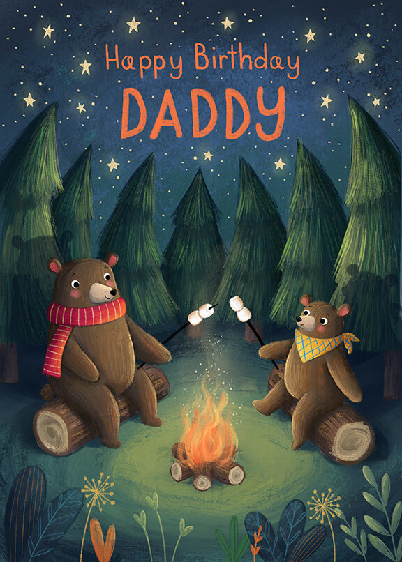 Natalie_Merheb_-_Bears_Camping_Daddy_Birthday