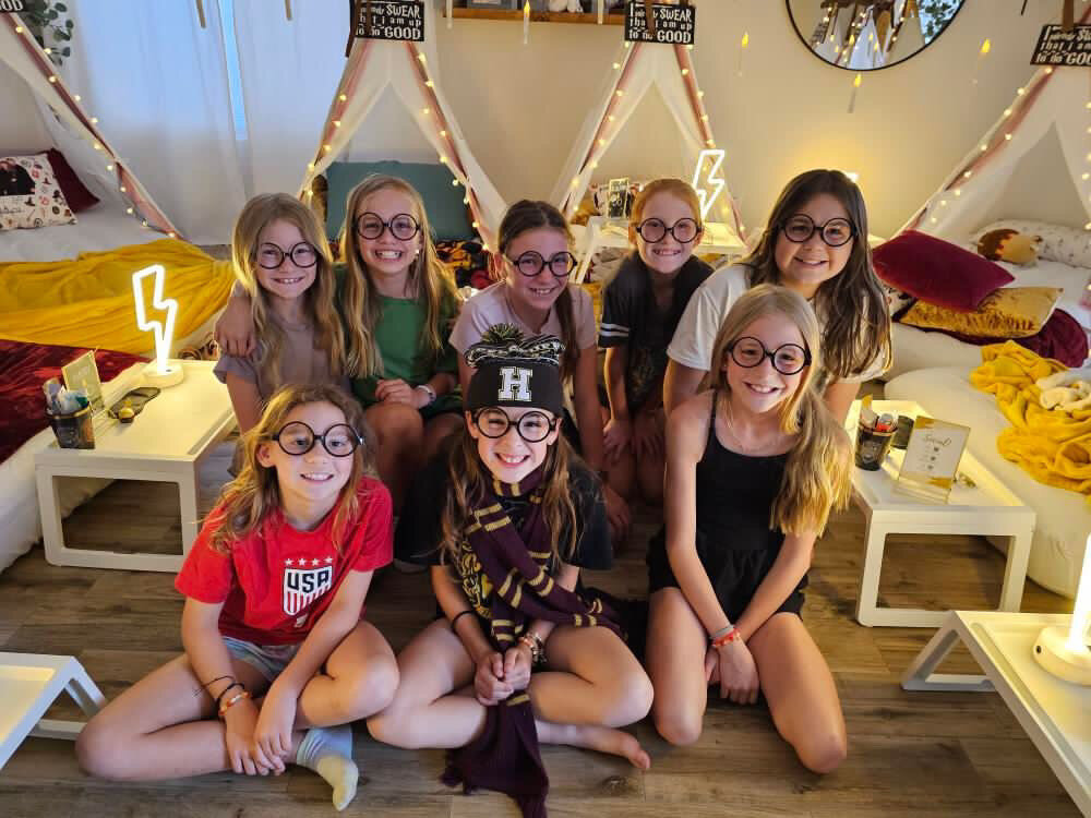 Harry Potter Teepee Sleepover Party