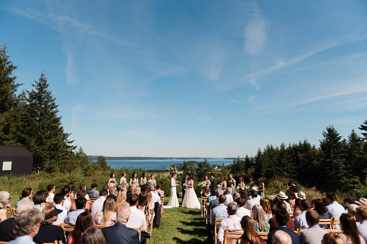 Saltwater Farm Wedding Ceremony